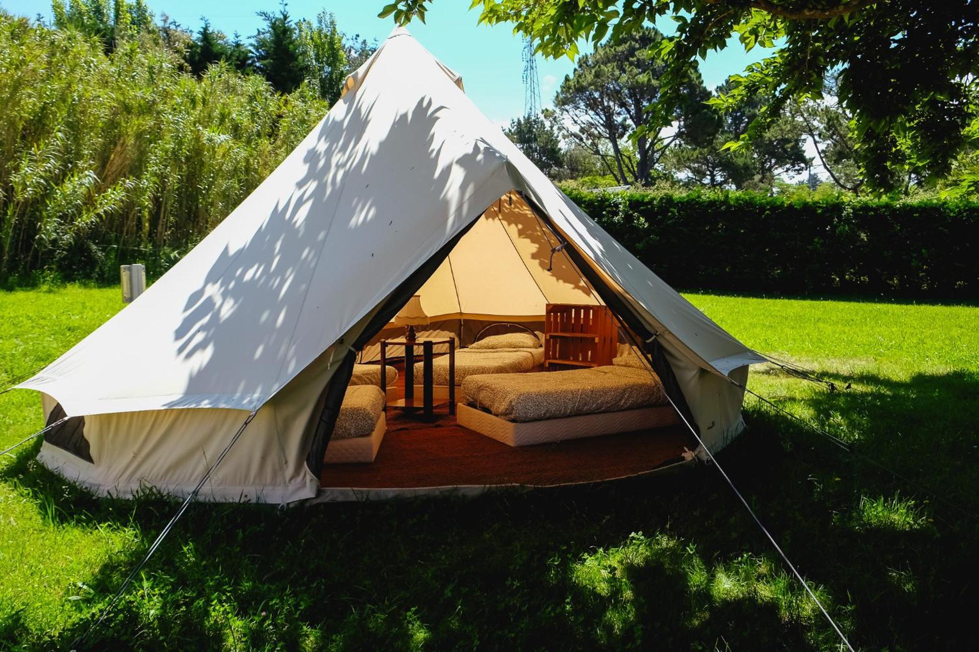 Campo de lujo Tente Dortoir Partagee - Hegoa Surf Camp Pays Basque San Juan de Luz